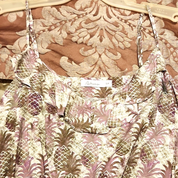 Reitmans size small pineapple print sundress - Picture 3 of 4